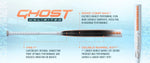 2025 EASTON GHOST UNLIMITED FASTPITCH SOFTBALL BAT: -11, -10, -9, -8