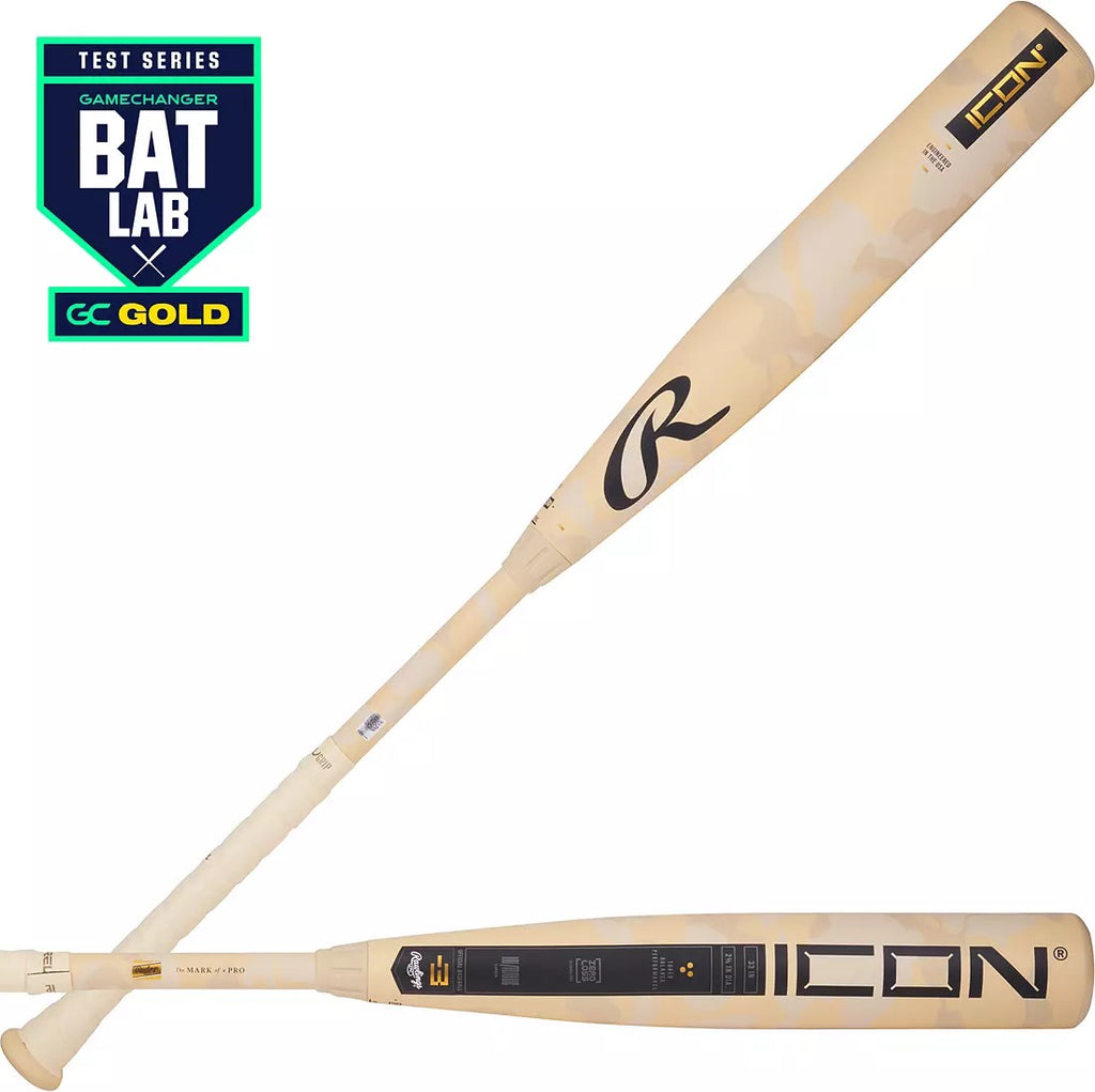 Rawlings Icon BBCOR Bat (-3) 2025