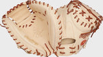 HEART OF THE HIDE 34" CAMEL CATCHER'S MITT, RIGHT HAND THROW