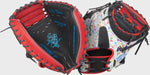 HEART OF THE HIDE 33.5-INCH SPLATTER CATCHER'S MITT, RIGHT HAND THROW