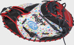 HEART OF THE HIDE 33.5-INCH SPLATTER CATCHER'S MITT, RIGHT HAND THROW