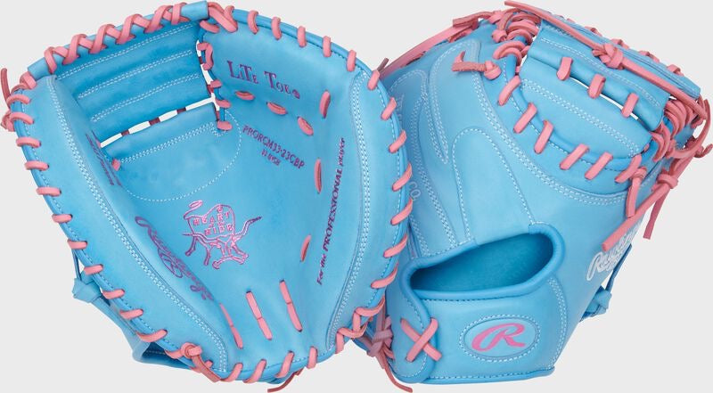 HEART OF THE HIDE 33-INCH CATCHER'S MITT, RIGHT HAND THROW