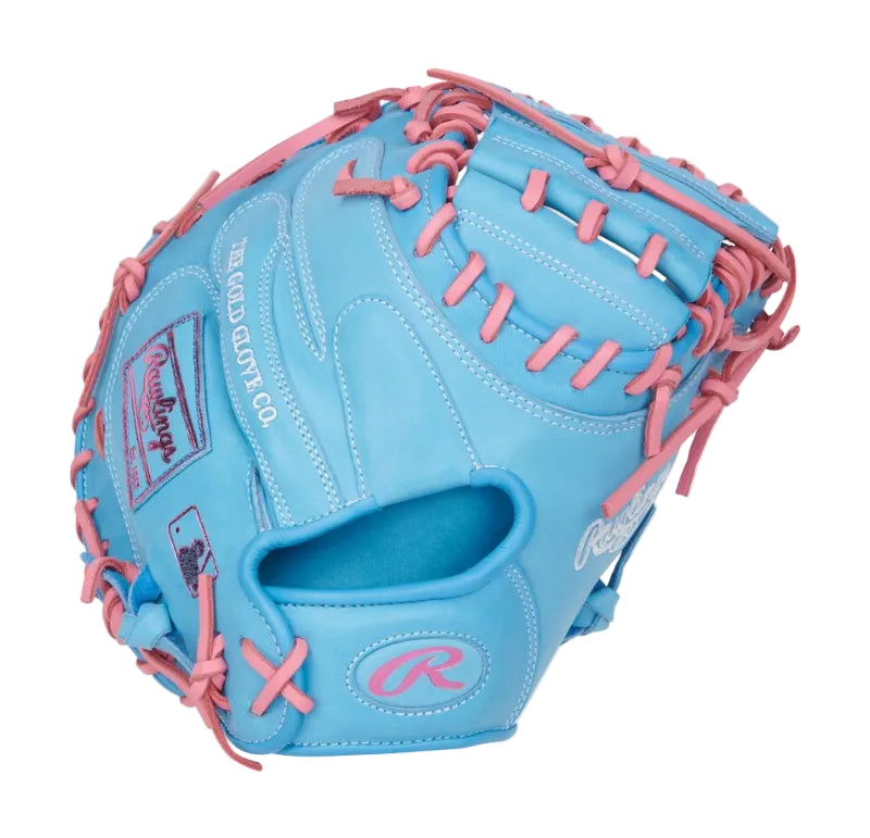 HEART OF THE HIDE 33-INCH CATCHER'S MITT, RIGHT HAND THROW