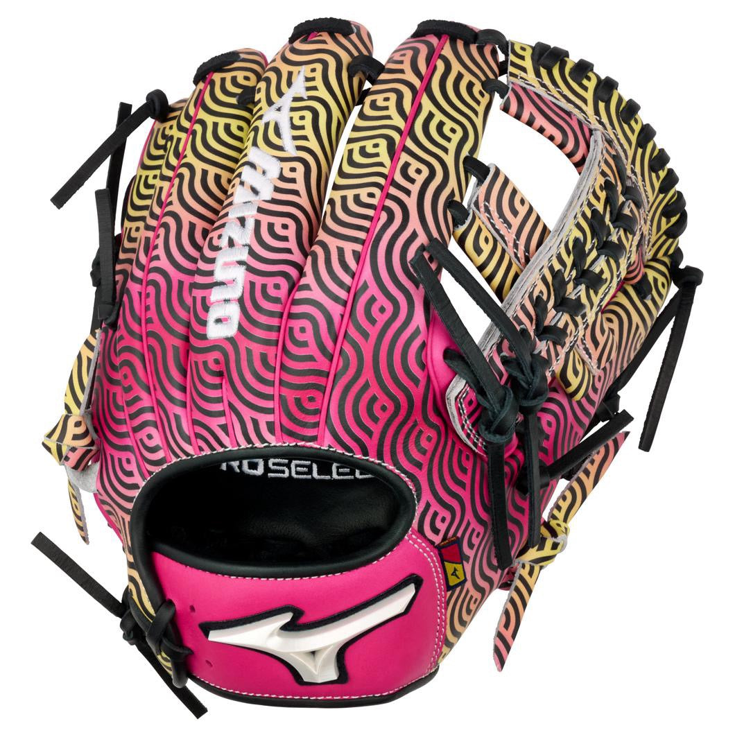 MIZUNO GPS-50DMP PRO SELECT M-PRINT MIAMI BREEZE 11.5" BASEBALL GLOVE, RIGHT HAND THROW