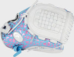 HEART OF THE HIDE 12.5-INCH FOIL PRINT FASTPITCH SOFTBALL GLOVE, RIGHT HAND THROW
