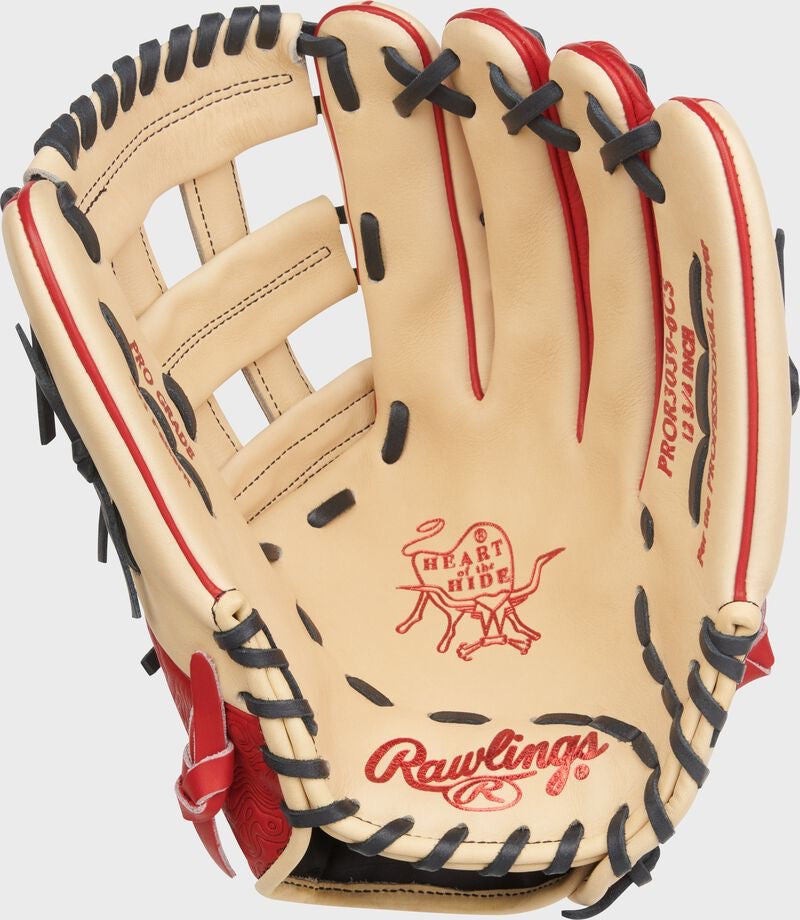 RAWLINGS HEART OF THE HIDE 12.75-INCH OUTFIELD GLOVE, LEFT/RIGHT