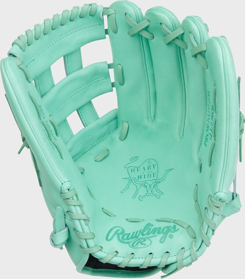 HEART OF THE HIDE 12.75-INCH MINT OUTFIELD GLOVE, LEFT/RIGHT