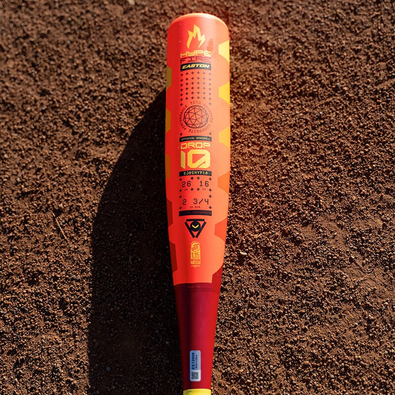2025 EASTON HYPE FIRE JUNIOR BIG BARREL USSSA BASEBALL BAT, -10