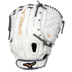 MVP PRIME FASTPITCH SOFTBALL GLOVE 12", WHITE/GREY, RIGHT/LEFT