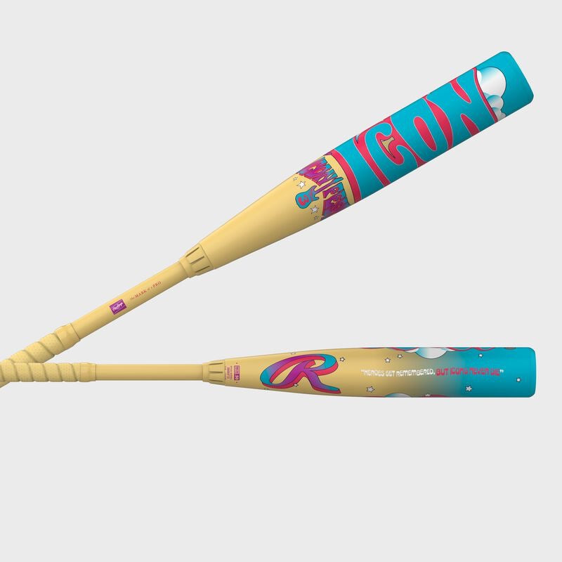 2026 RAWLINGS ICON FEST TAN BBCOR -3 BASEBALL BAT