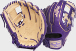 HEART OF THE HIDE 11.75-INCH PURPLE INFIELD GLOVE, RIGHT HAND THROW
