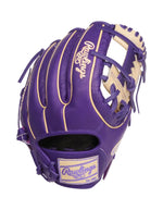 HEART OF THE HIDE 11.75-INCH PURPLE INFIELD GLOVE, RIGHT HAND THROW