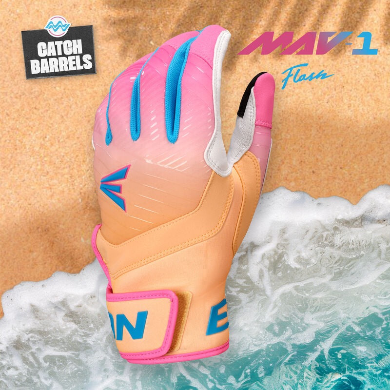 EASTON WALK-OFF ETHOS MAV1 FLASH BATTING GLOVES, ADULT