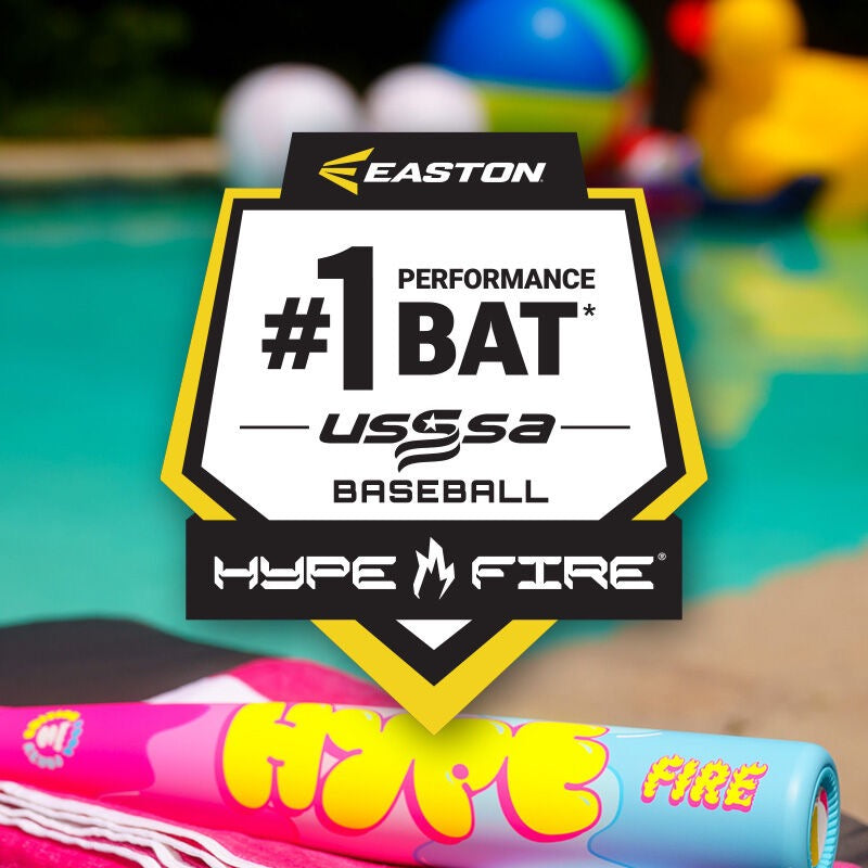 2025 EASTON HYPE FIRE POOL PARTY USSSA BASEBALL BAT, -10, -8, -5