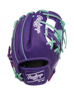 HEART OF THE HIDE 11.5-INCH PURPLE INFIELD GLOVE, RIGHT HAND THROW