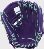 HEART OF THE HIDE 11.5-INCH PURPLE INFIELD GLOVE, RIGHT HAND THROW
