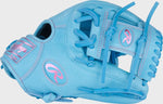 HEART OF THE HIDE 11.5-INCH COLUMBIA BLUE INFIELD GLOVE, RIGHT HAND THROW