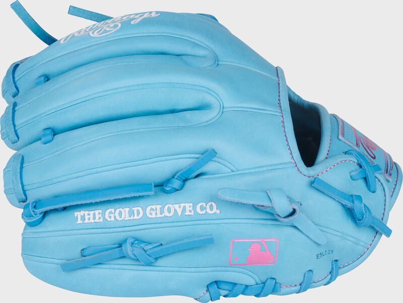 HEART OF THE HIDE 11.5-INCH COLUMBIA BLUE INFIELD GLOVE, RIGHT HAND THROW