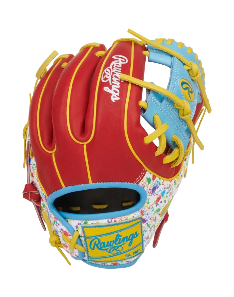 HEART OF THE HIDE 11.5-INCH SPLATTER INFIELD GLOVE, RIGHT HAND THROW