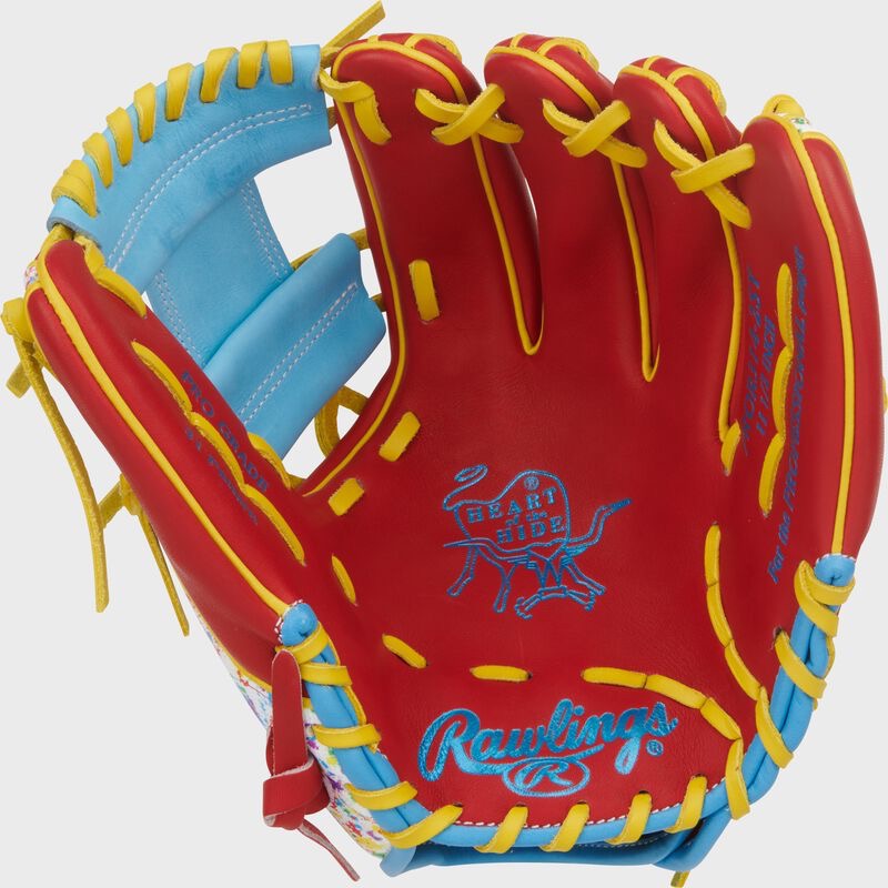 HEART OF THE HIDE 11.5-INCH SPLATTER INFIELD GLOVE, RIGHT HAND THROW