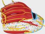 HEART OF THE HIDE 11.5-INCH SPLATTER INFIELD GLOVE, RIGHT HAND THROW