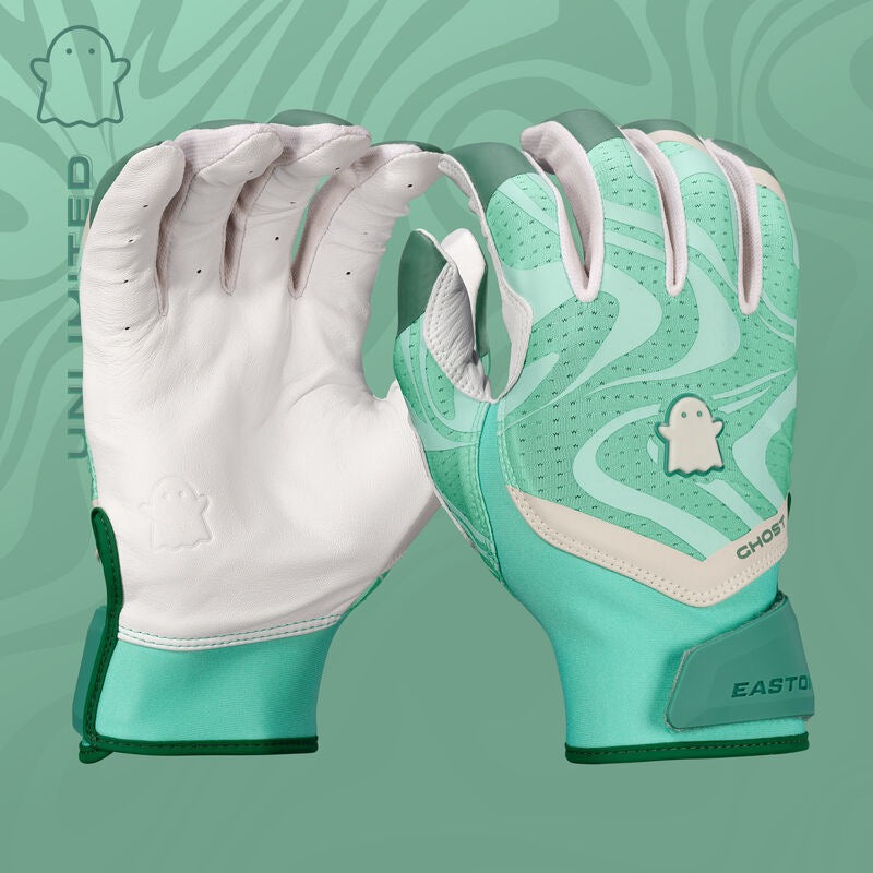 EASTON GHOST ETHOS UNLIMITED GREEN WOMEN'S BATTING GLOVES