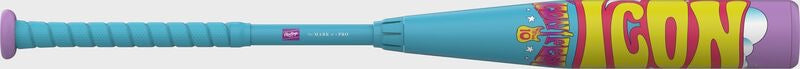 2026 RAWLINGS ICON FEST LIGHT BLUE USSSA BASEBALL BAT, -5, -8, -10