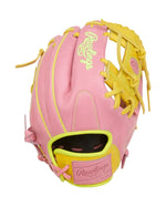 HEART OF THE HIDE CONTOUR FIT 11.5-INCH PINK INFIELD GLOVE, RIGHT HAND THROW