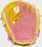 HEART OF THE HIDE CONTOUR FIT 11.5-INCH PINK INFIELD GLOVE, RIGHT HAND THROW