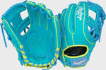 HEART OF THE HIDE CONTOUR FIT 11.5-INCH TEAL INFIELD GLOVE, LEFT/RIGHT