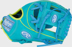 HEART OF THE HIDE CONTOUR FIT 11.5-INCH TEAL INFIELD GLOVE, LEFT/RIGHT