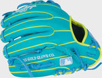 HEART OF THE HIDE CONTOUR FIT 11.5-INCH TEAL INFIELD GLOVE, LEFT/RIGHT