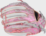 HEART OF THE HIDE 11.75-INCH FOIL PRINT FASTPITCH SOFTBALL GLOVE, RIGHT HAND THROW