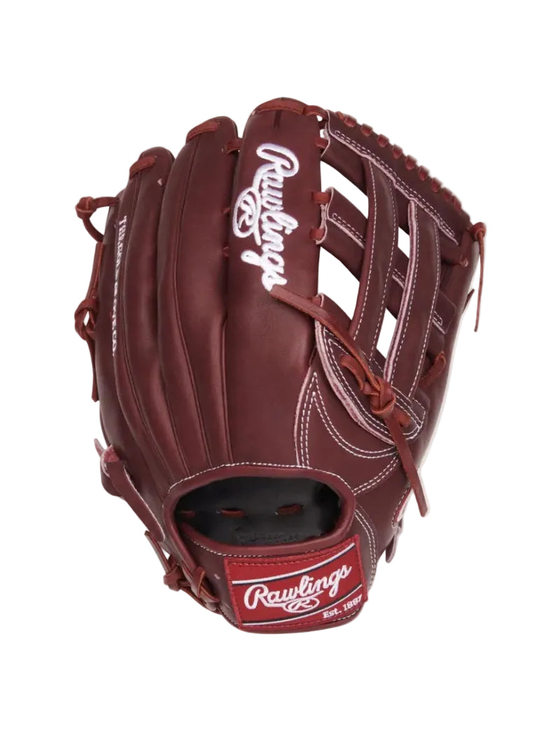 HEART OF THE HIDE 12.75-INCH H-WEB OUTFIELD GLOVE, RIGHT HAND THROW