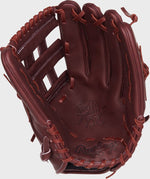 HEART OF THE HIDE 12.75-INCH H-WEB OUTFIELD GLOVE, RIGHT HAND THROW