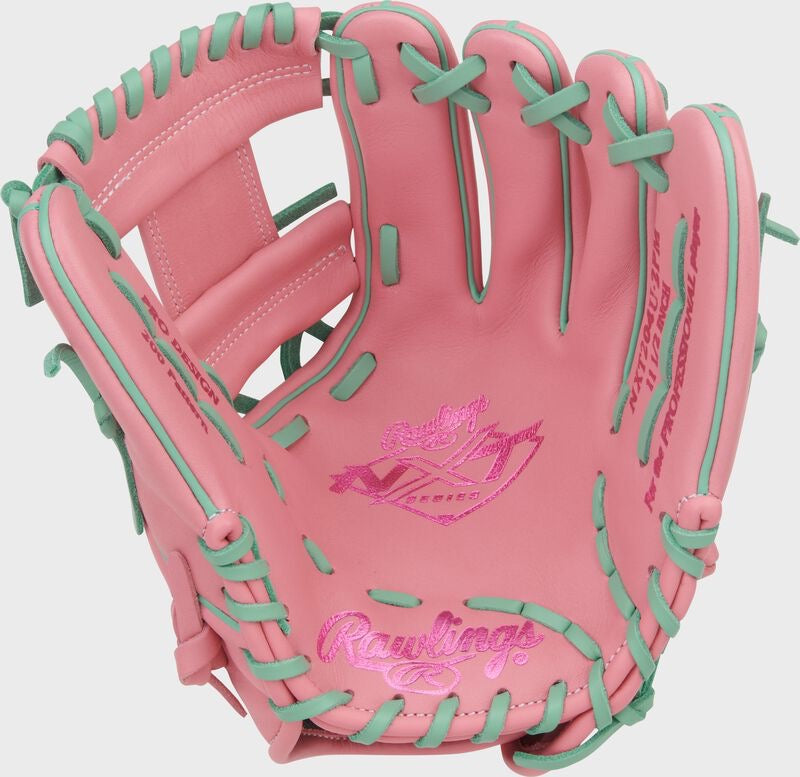 RAWLINGS NXT SERIES 11.5-INCH PINK INFIELD GLOVE, RIGHT HAND THROW