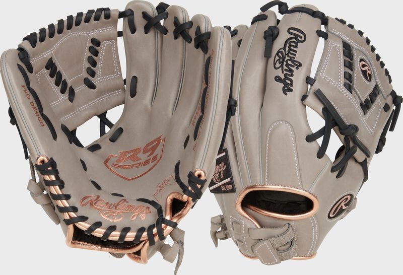 R9 SERIES 11.5-INCH CONTOUR FIT FASTPITCH GLOVE, RIGHT HAND THROW