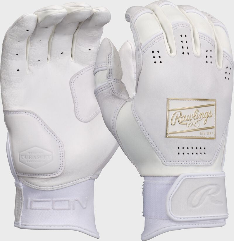 RAWLINGS ICON BATTING GLOVES, ADULT
