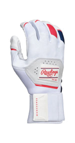 RAWLINGS USA WORKHORSE COMPRESSION STRAP BATTING GLOVES, ADULT