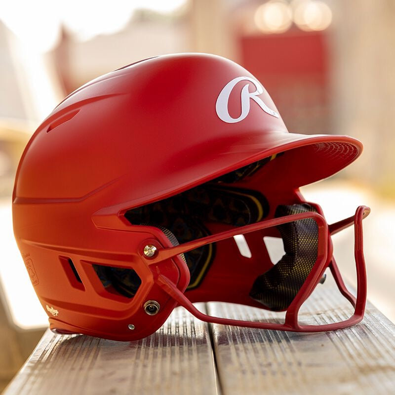 RAWLINGS MACH HI-VIZ FASTPITCH BATTING HELMET