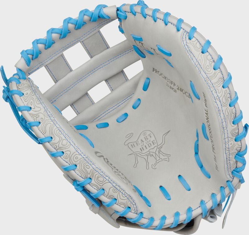 HEART OF THE HIDE 33-INCH FASTPITCH SOFTBALL CATCHER'S MITT, RIGHT HAND THROW