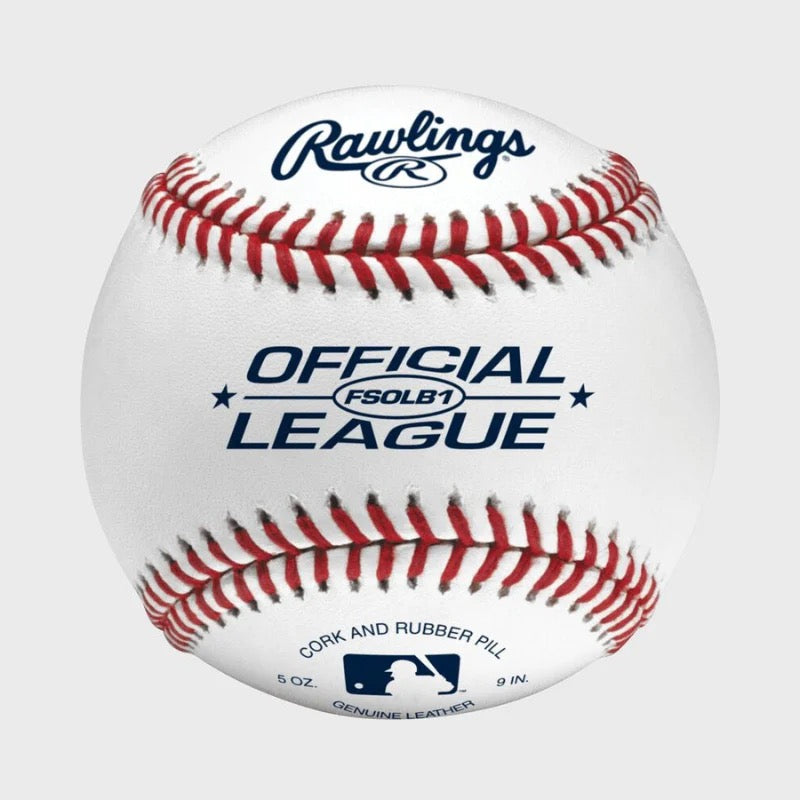 RAWLINGS FLAT SEAM LEAGUE COMPETITION GRADE OFFICIAL BASEBALL