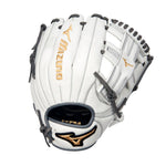 MVP PRIME FASTPITCH SOFTBALL GLOVE 11.5", WHITE/GREY, RIGHT/LEFT