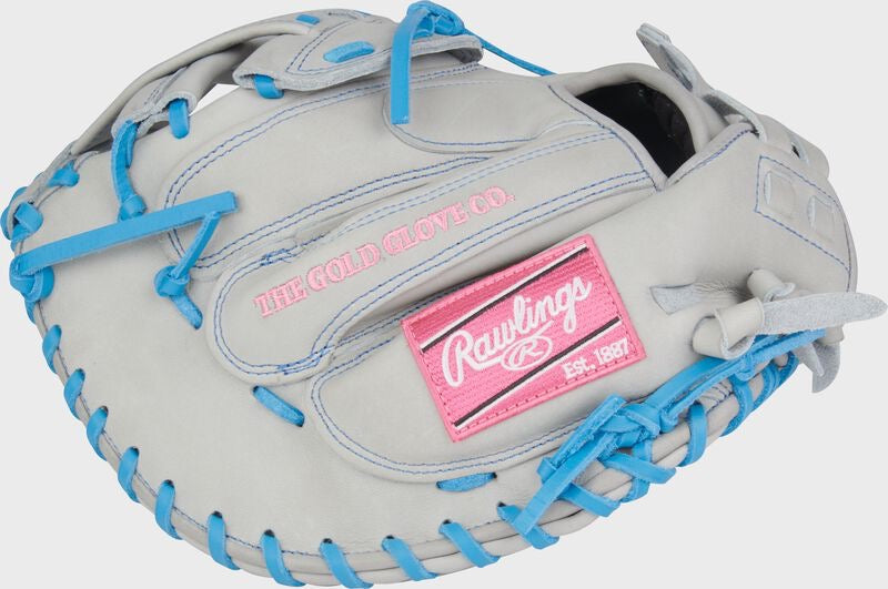 HEART OF THE HIDE 33-INCH FASTPITCH SOFTBALL CATCHER'S MITT, RIGHT HAND THROW