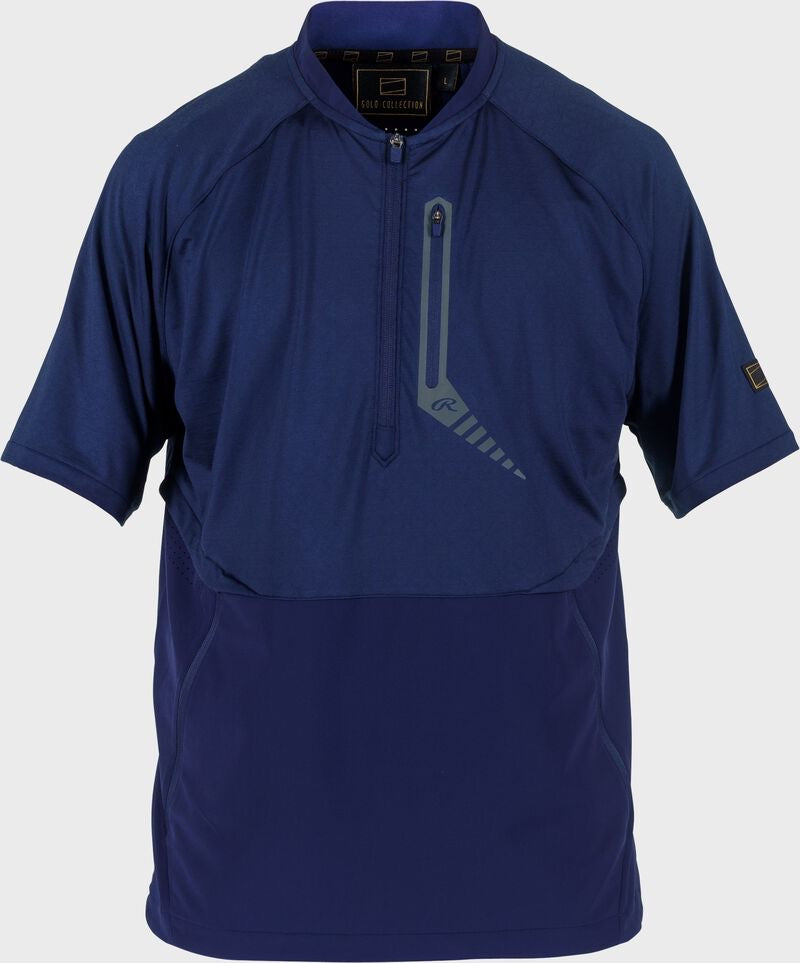 RAWLINGS GOLD Q-ZIP SHORT SLEEVE JACKET
