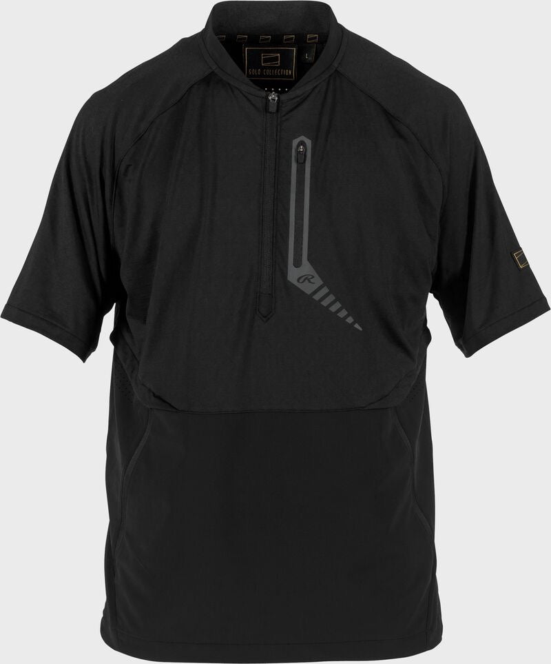 RAWLINGS GOLD Q-ZIP SHORT SLEEVE JACKET