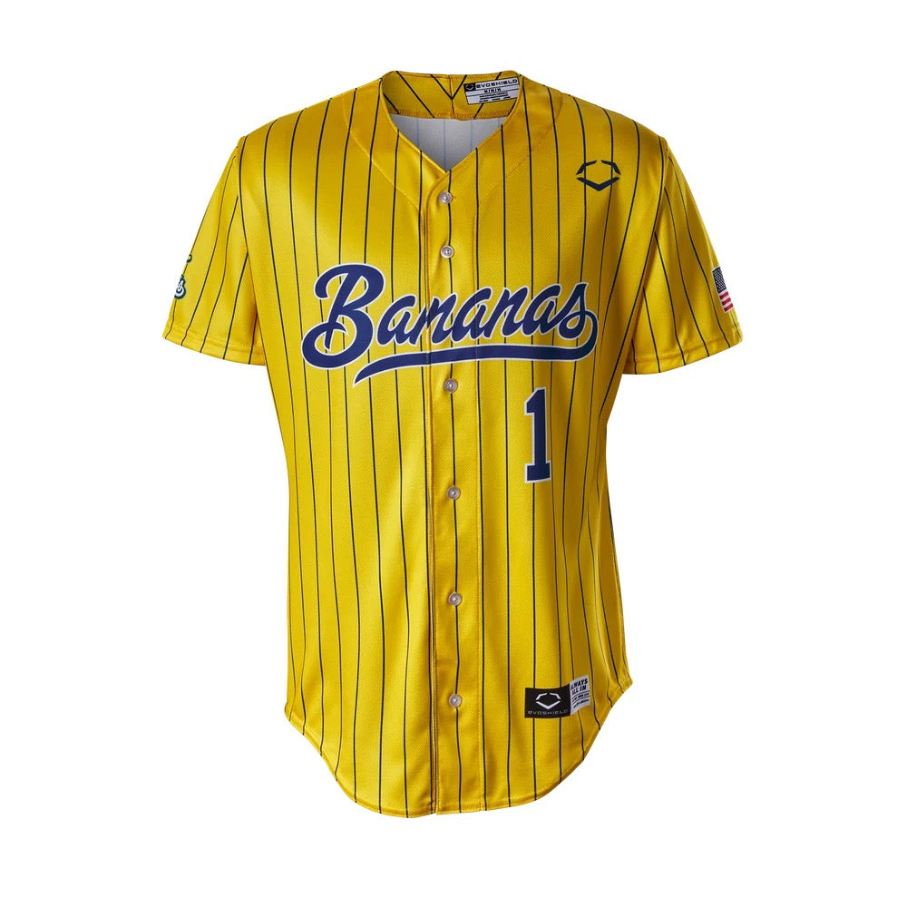 Evoshield Savannah Bananas Pinstripe Jersey