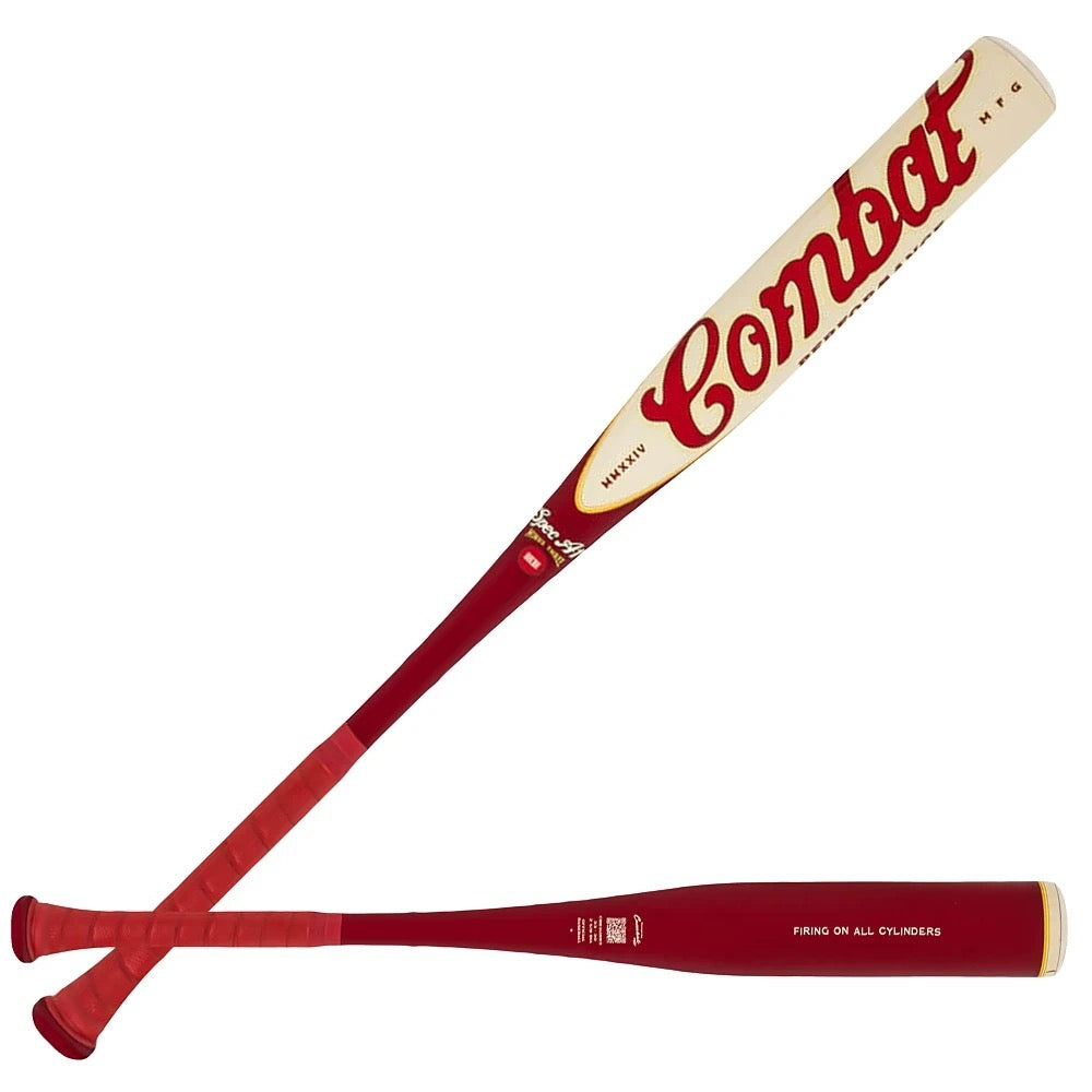 2027 Combat MFG RED RIDER BBCOR Bat