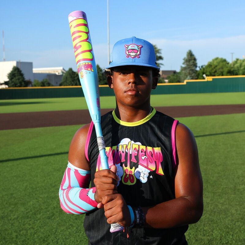 2026 RAWLINGS ICON FEST LIGHT BLUE USSSA BASEBALL BAT, -5, -8, -10