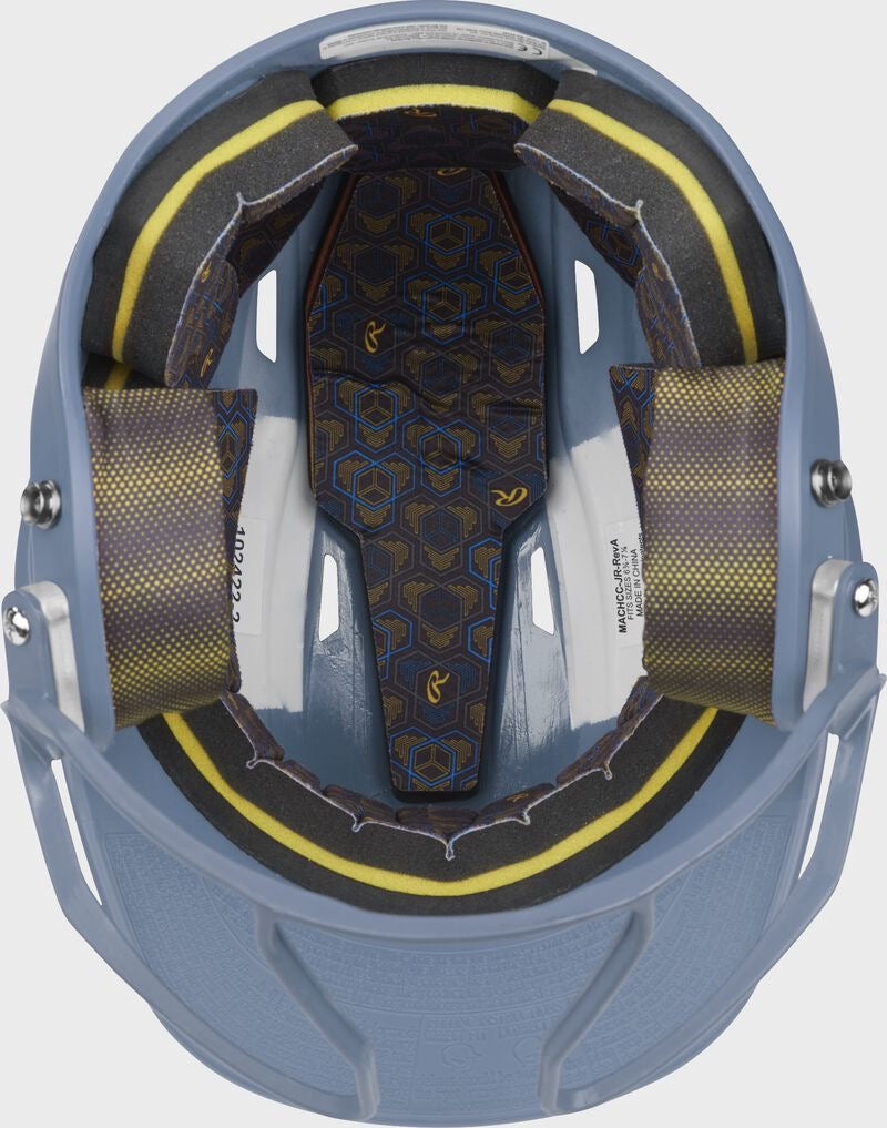 RAWLINGS MACH HI-VIZ FASTPITCH BATTING HELMET